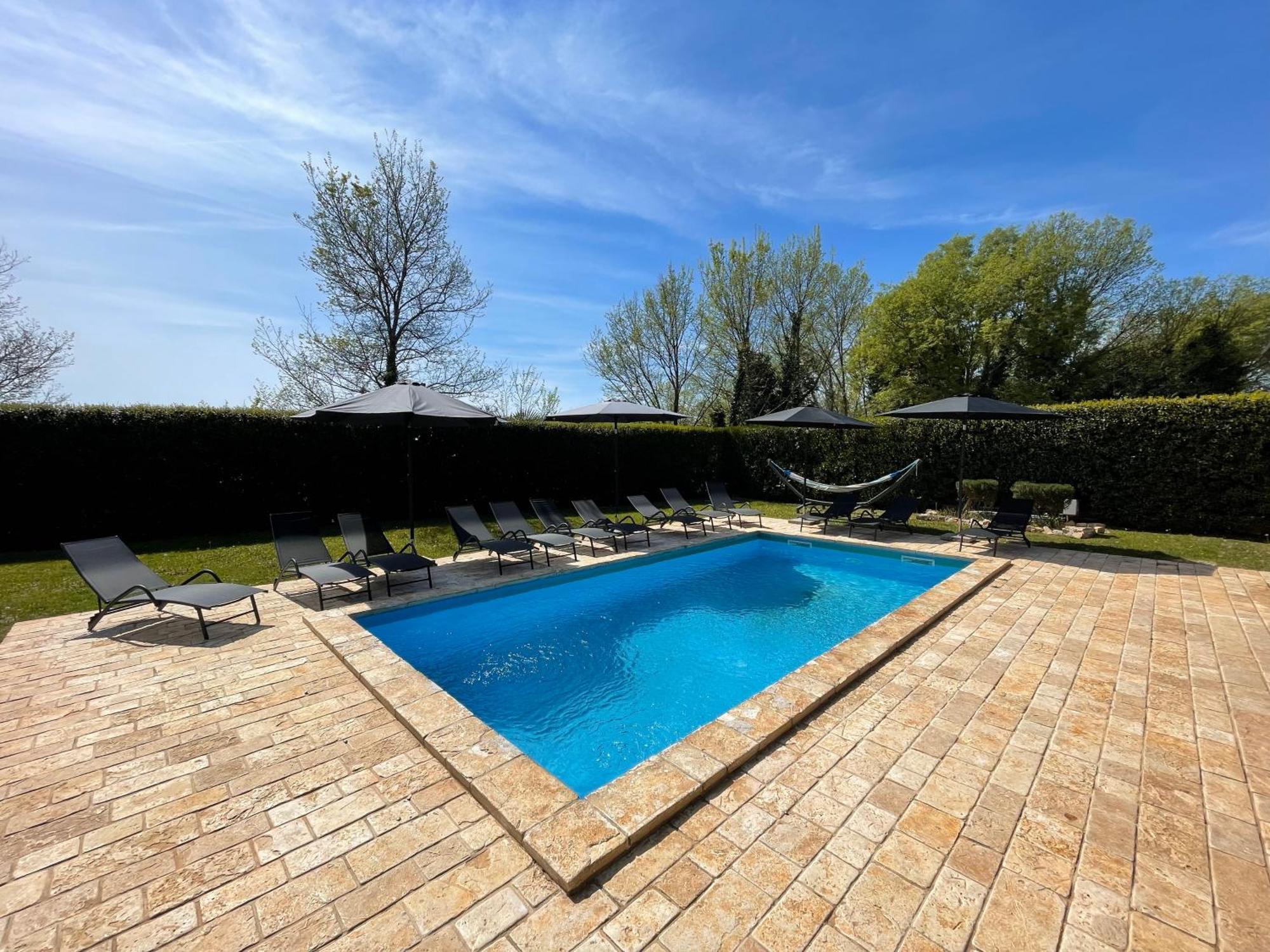Villa Antonci-18, Pool, 3 Houses, Jacuzzi, Private Territory Antonzi Esterno foto