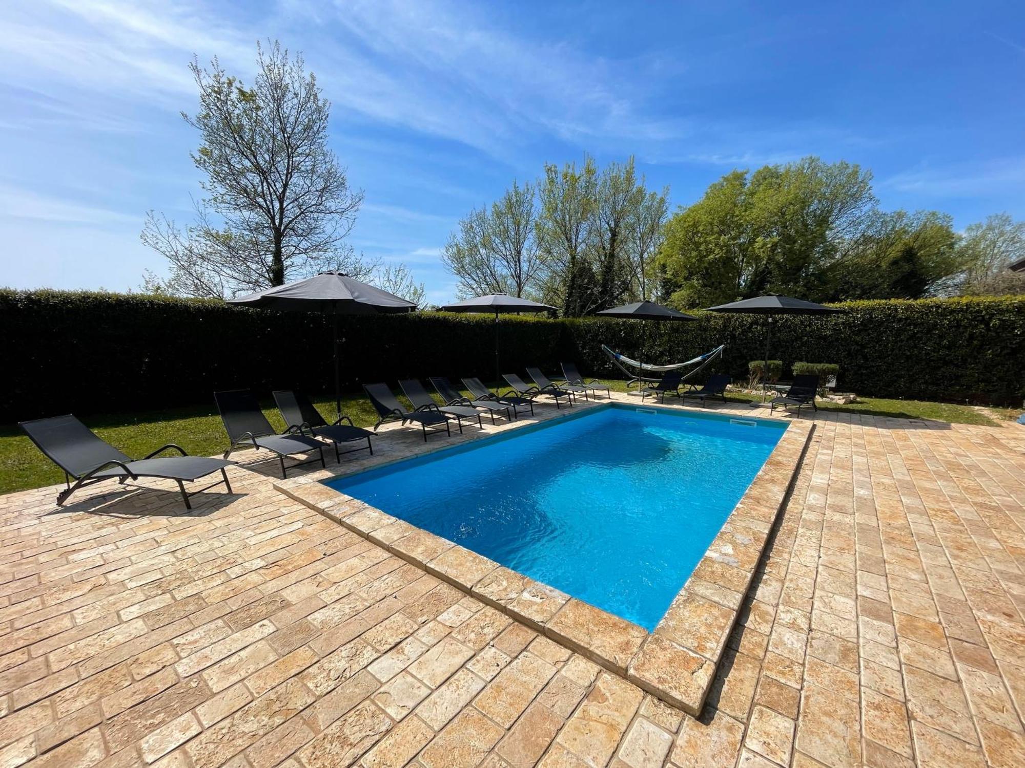 Villa Antonci-18, Pool, 3 Houses, Jacuzzi, Private Territory Antonzi Esterno foto