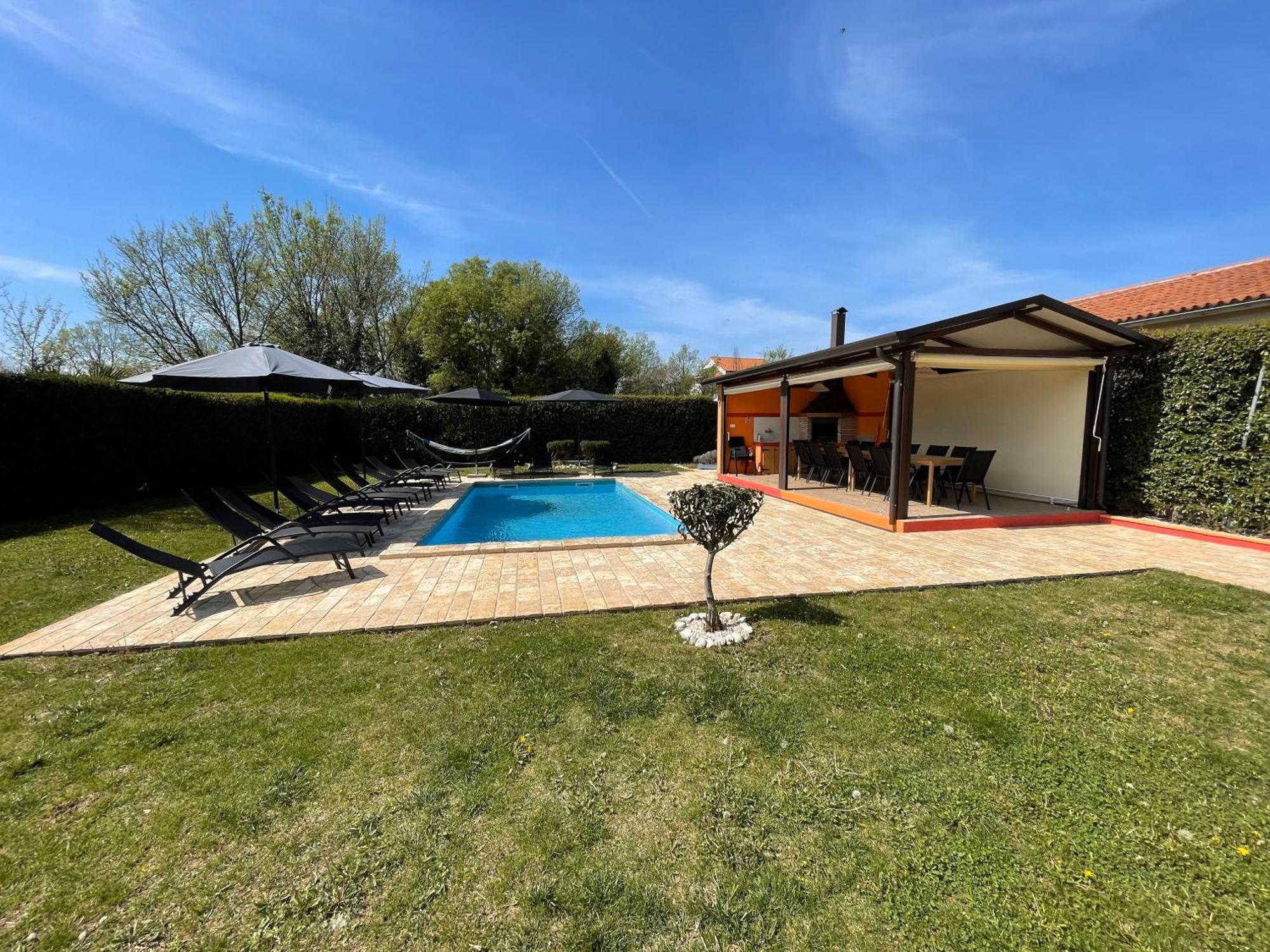 Villa Antonci-18, Pool, 3 Houses, Jacuzzi, Private Territory Antonzi Esterno foto